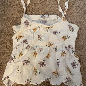 Hollister floral tank top